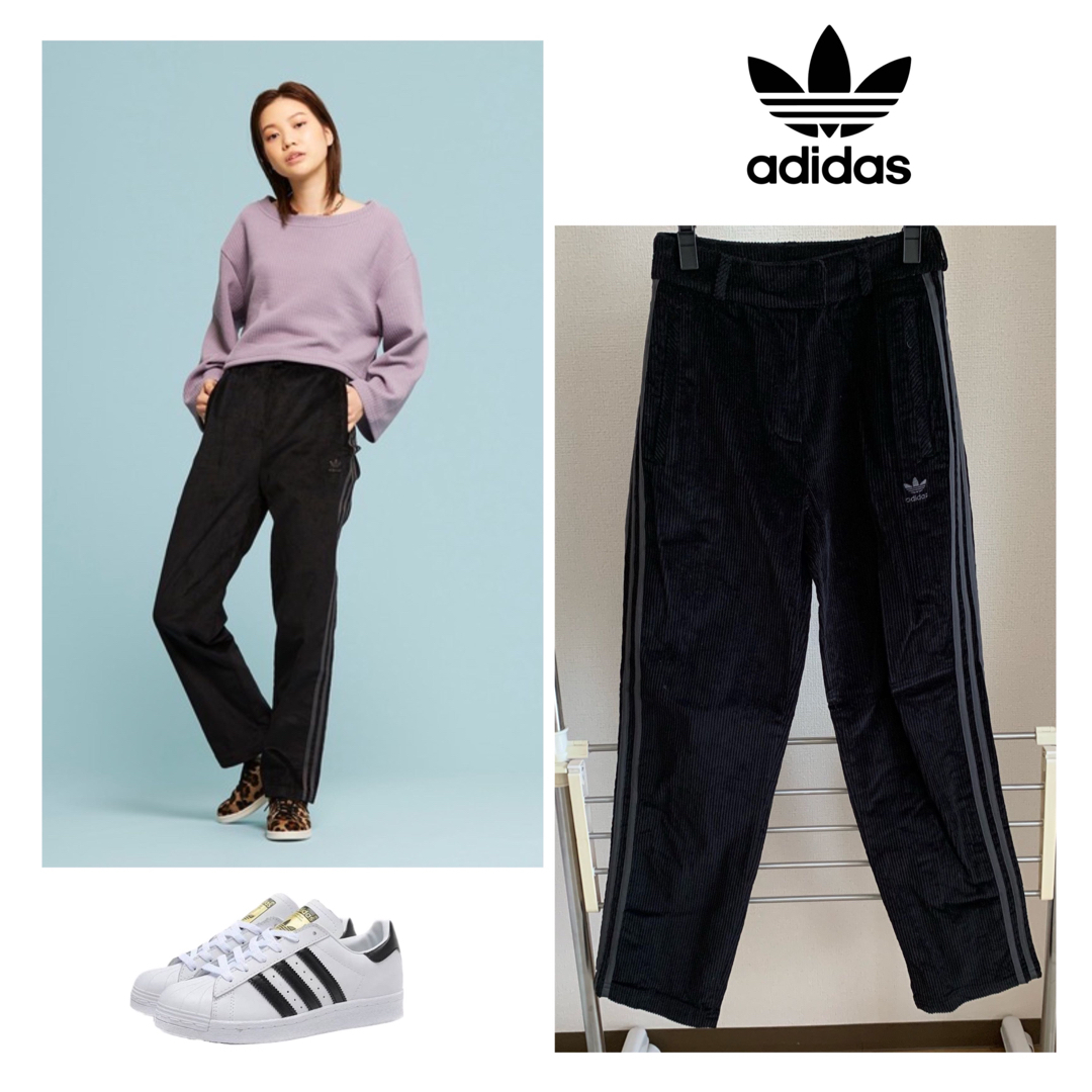 adidas(アディダス)の12/5値下げ adidas originals コーデュロイパンツ レディースのパンツ(カジュアルパンツ)の商品写真