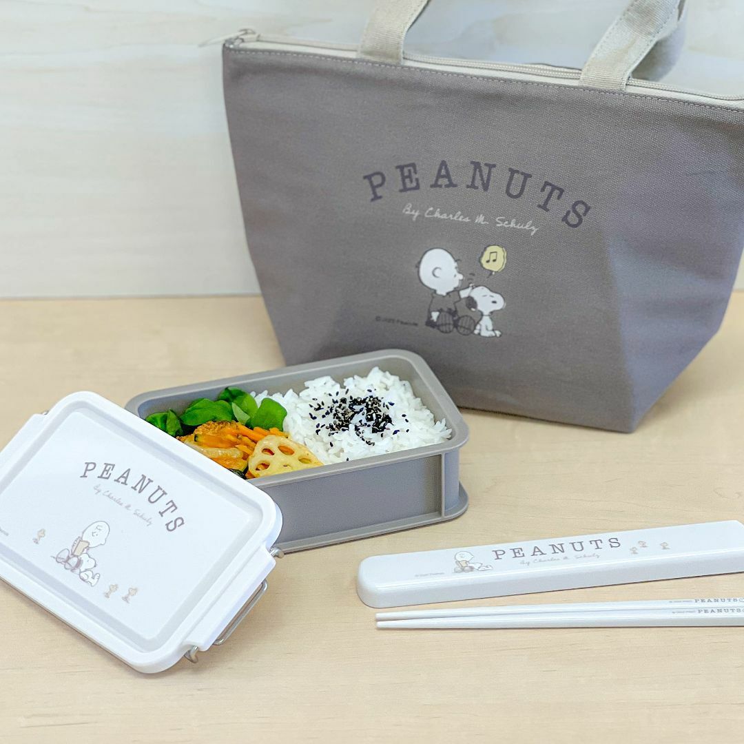 オーエスケー PEANUTS EVERYDAY (スヌーピー) ランチ3点セット