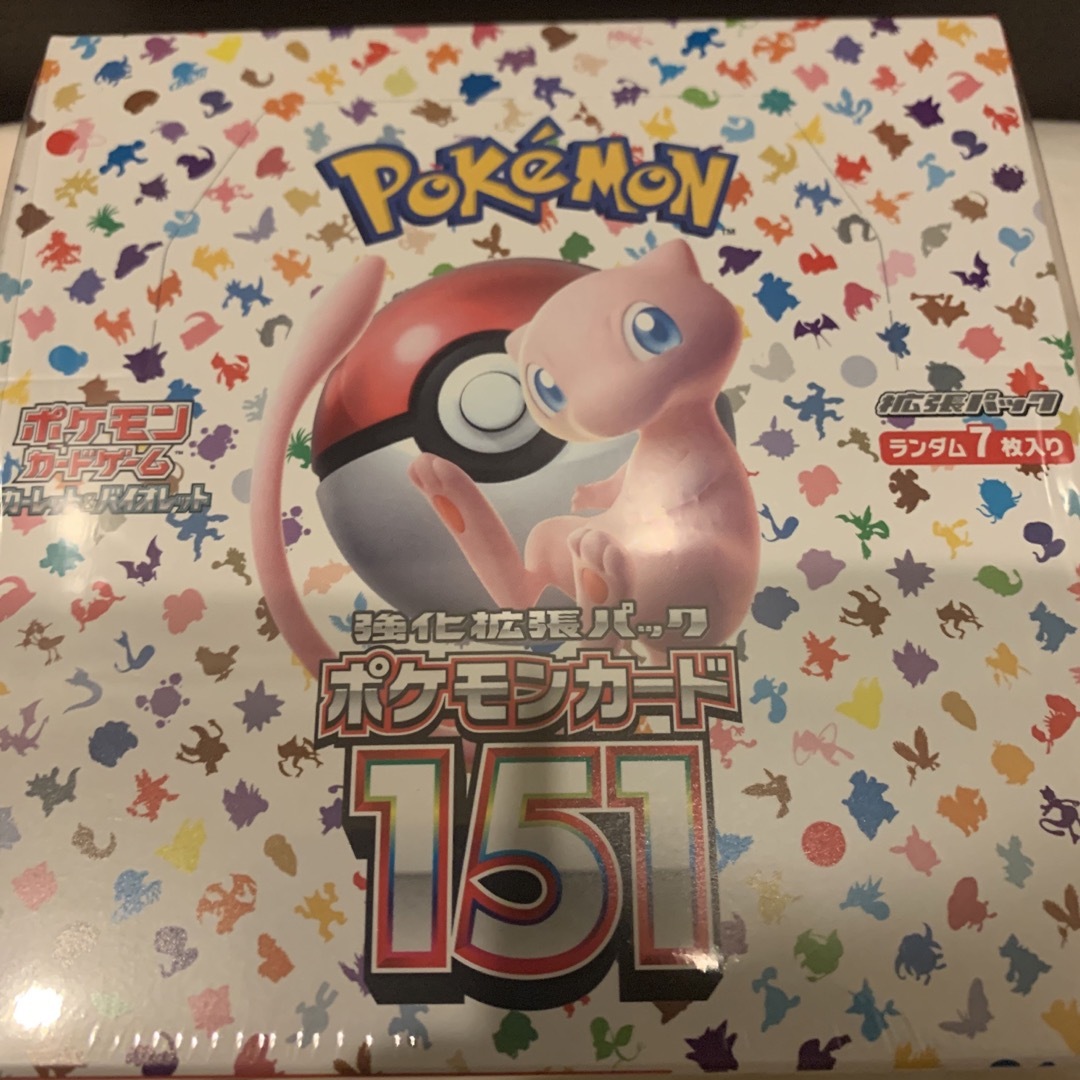 アニメグッズポケモンカード151 シュリンク付きボックス