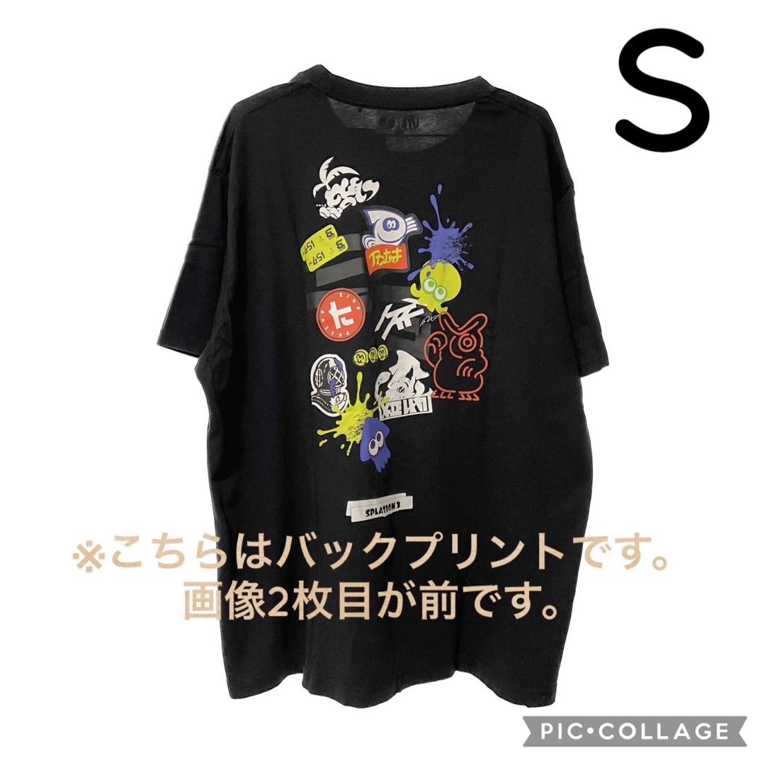 UNIQLO(ユニクロ)のユニクロ スプラトゥーン3 Tシャツ UT 半袖 ブラック S メンズのトップス(Tシャツ/カットソー(半袖/袖なし))の商品写真