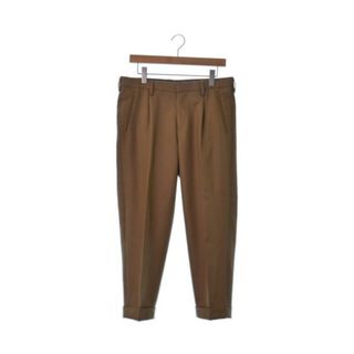 カラー(kolor)のkolor カラー スラックス 1(S位) 茶 【古着】【中古】(スラックス)