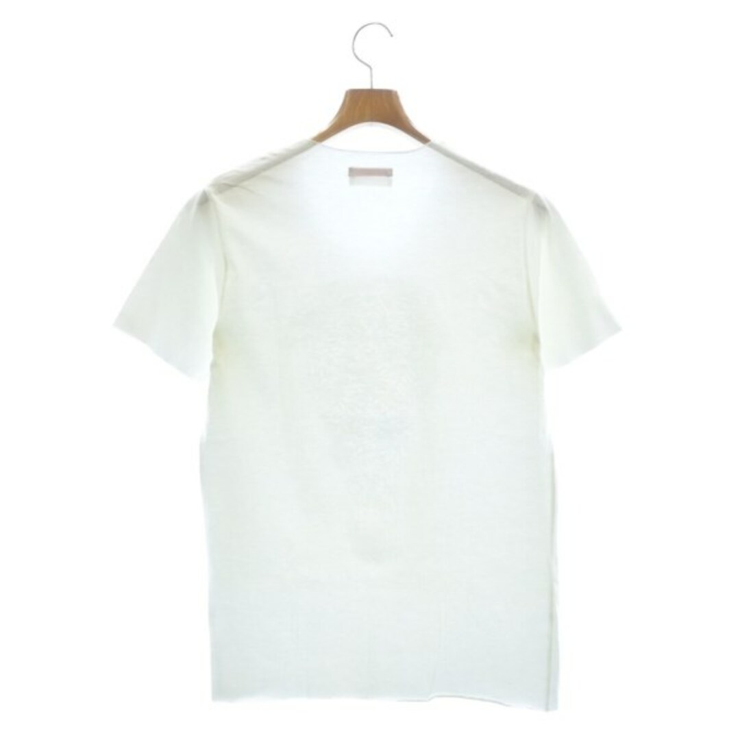 n°44(ナンバーヨンジューヨン)のn°44 ナンバーヨンジュウヨン Tシャツ・カットソー -(XS位) 白 【古着】【中古】 メンズのトップス(Tシャツ/カットソー(半袖/袖なし))の商品写真