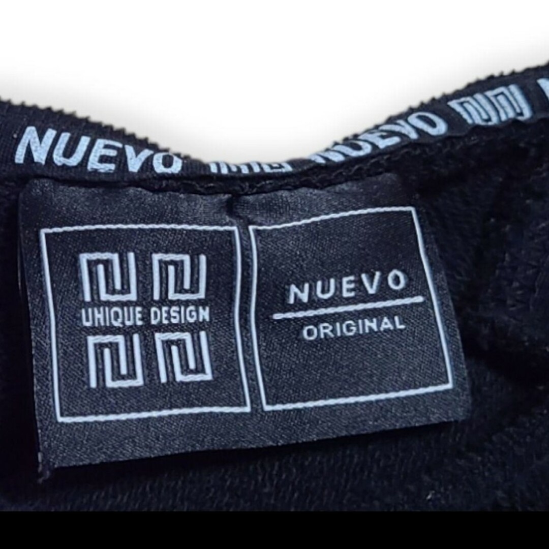 NUEVO(ヌエボ)のNUEVO ヌエボ オーバーサイズ変形スウェット トレーナー  ビッグシルエット メンズのトップス(スウェット)の商品写真
