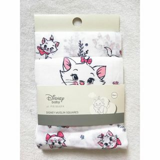 ディズニー(Disney)のPrimark Disney マリーちゃんモスリン3P(おくるみ/ブランケット)