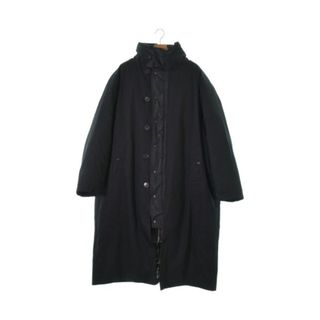 バレンシアガ(Balenciaga)のBALENCIAGA バレンシアガ ダウンコート 48(L位) 黒 【古着】【中古】(その他)