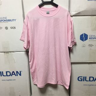 ギルタン(GILDAN)のGILDANギルダン★半袖無地Tシャツ★ポケット無し★ライトピンク★Mサイズ(Tシャツ/カットソー(半袖/袖なし))