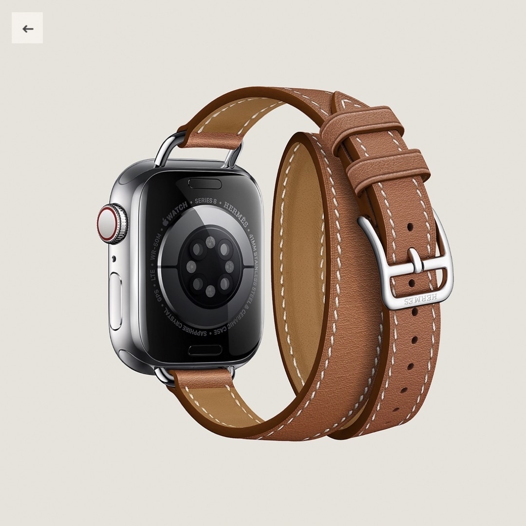 新品　Apple Watch エルメスバンド　新品未使用　ブラック　HERMES