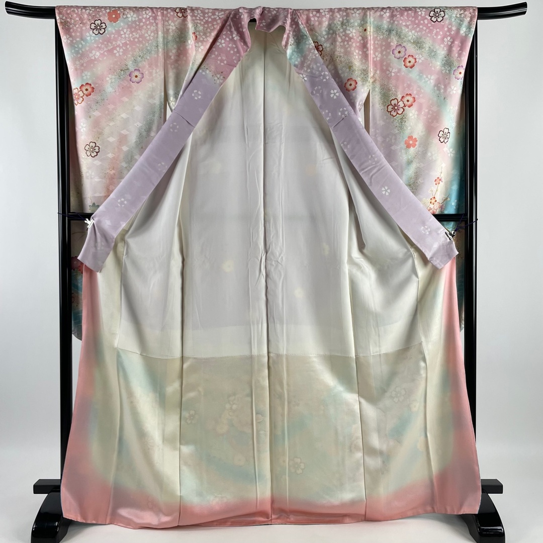 振袖 身丈170cm 裄丈67.5cm 正絹 美品 名品 - 着物