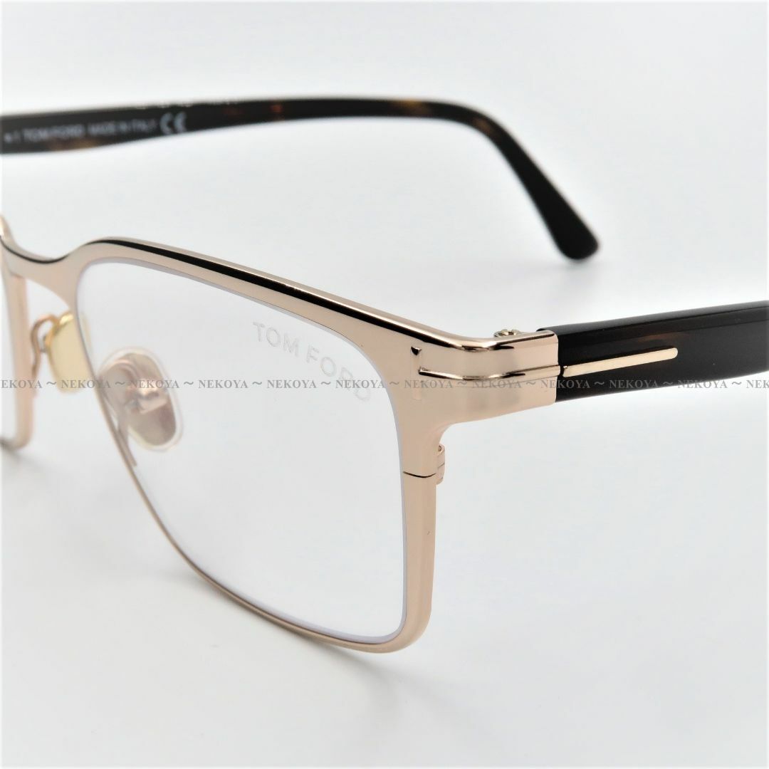 TOM FORD TF5733-B 028 メガネ ブルーライトカット スクエア 5