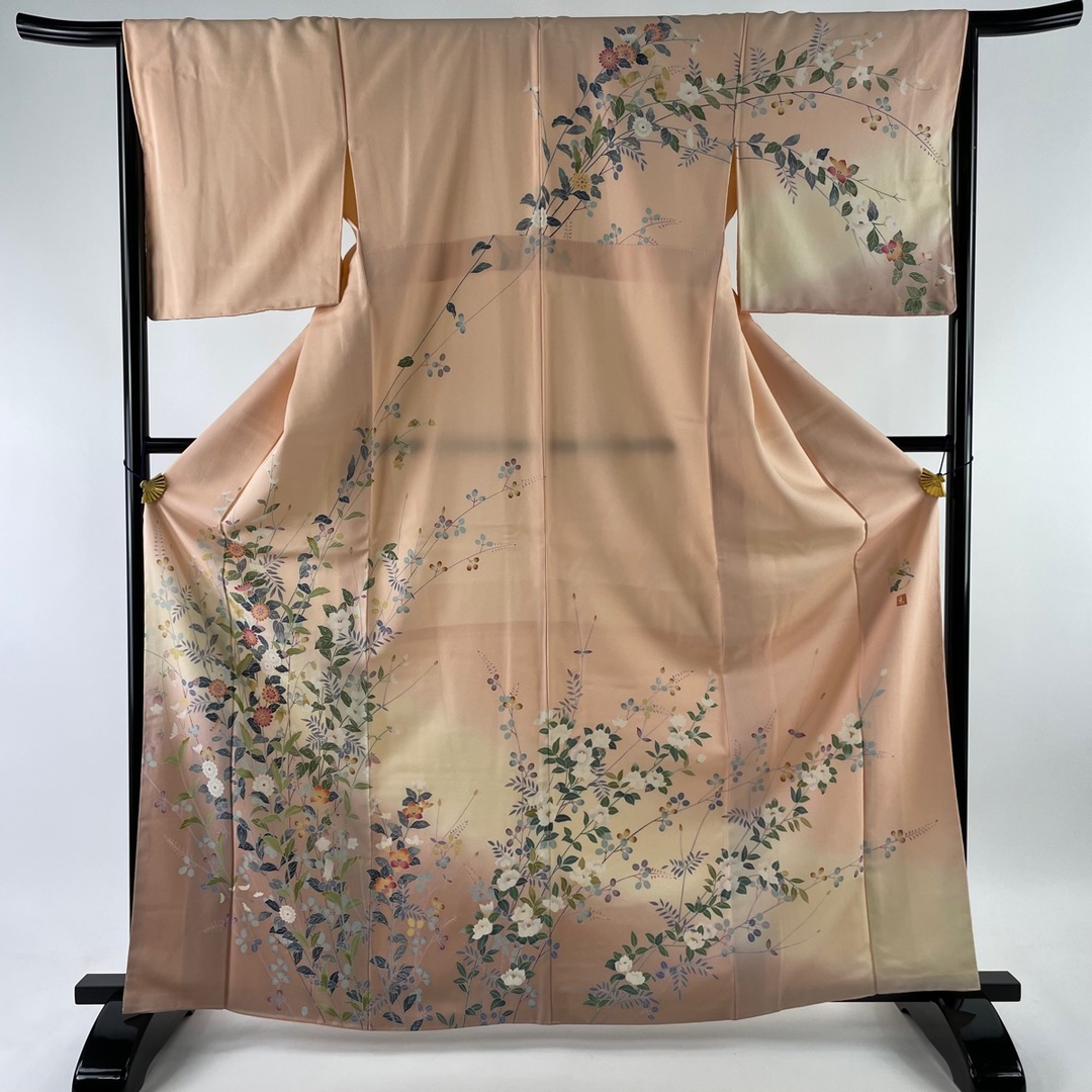 訪問着 身丈165cm 裄丈68cm 正絹 美品 逸品