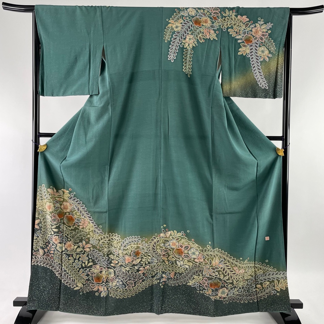 訪問着 名品 身丈164.5cm 裄丈66cm 正絹 - 着物