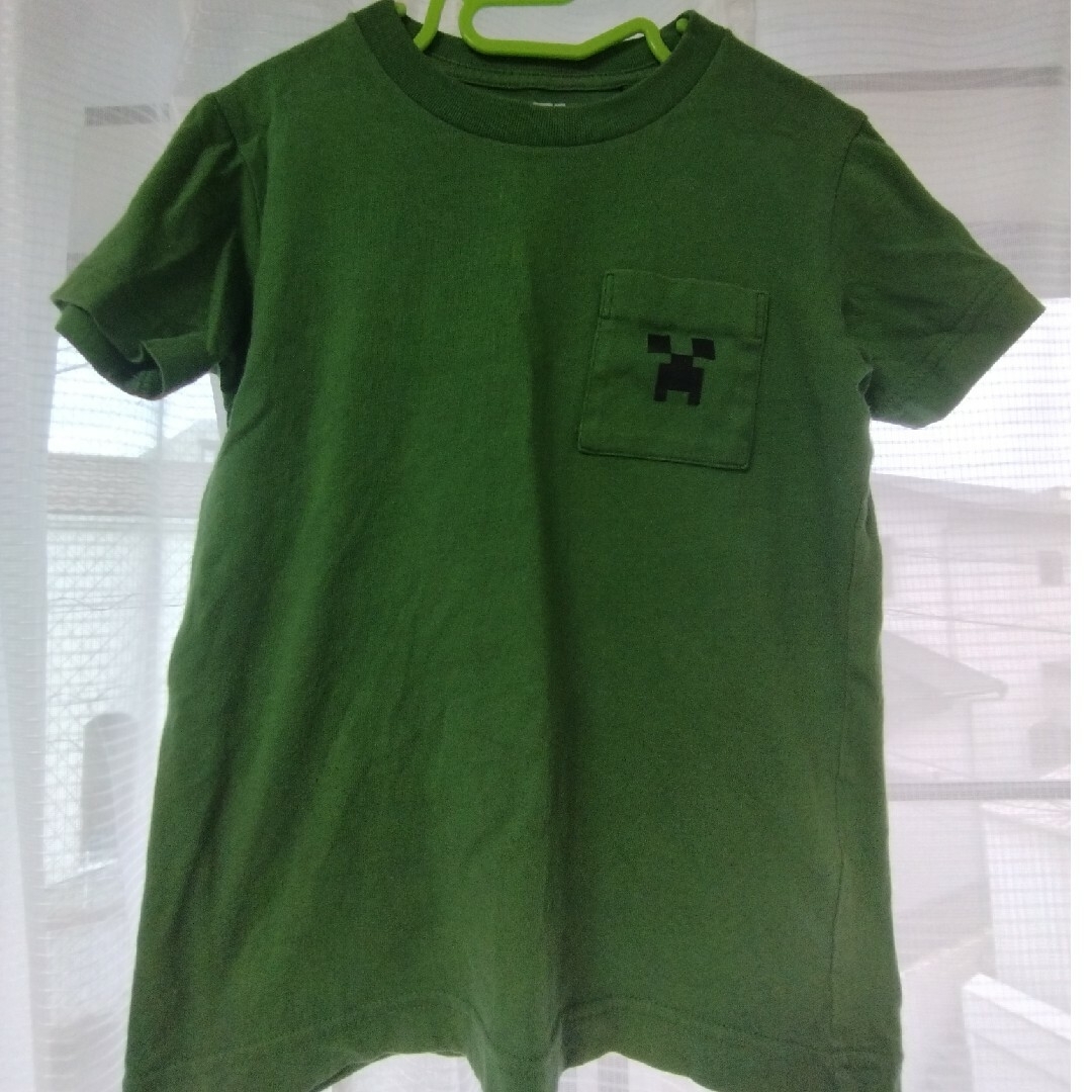 UNIQLO(ユニクロ)のマイクラ　Tシャツ キッズ/ベビー/マタニティのキッズ服男の子用(90cm~)(Tシャツ/カットソー)の商品写真