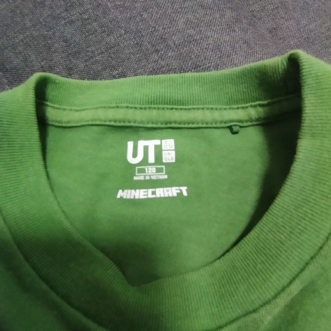 UNIQLO(ユニクロ)のマイクラ　Tシャツ キッズ/ベビー/マタニティのキッズ服男の子用(90cm~)(Tシャツ/カットソー)の商品写真