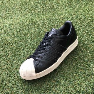 美品22.5 adidas SS80sアディダス スーパースター80s T358