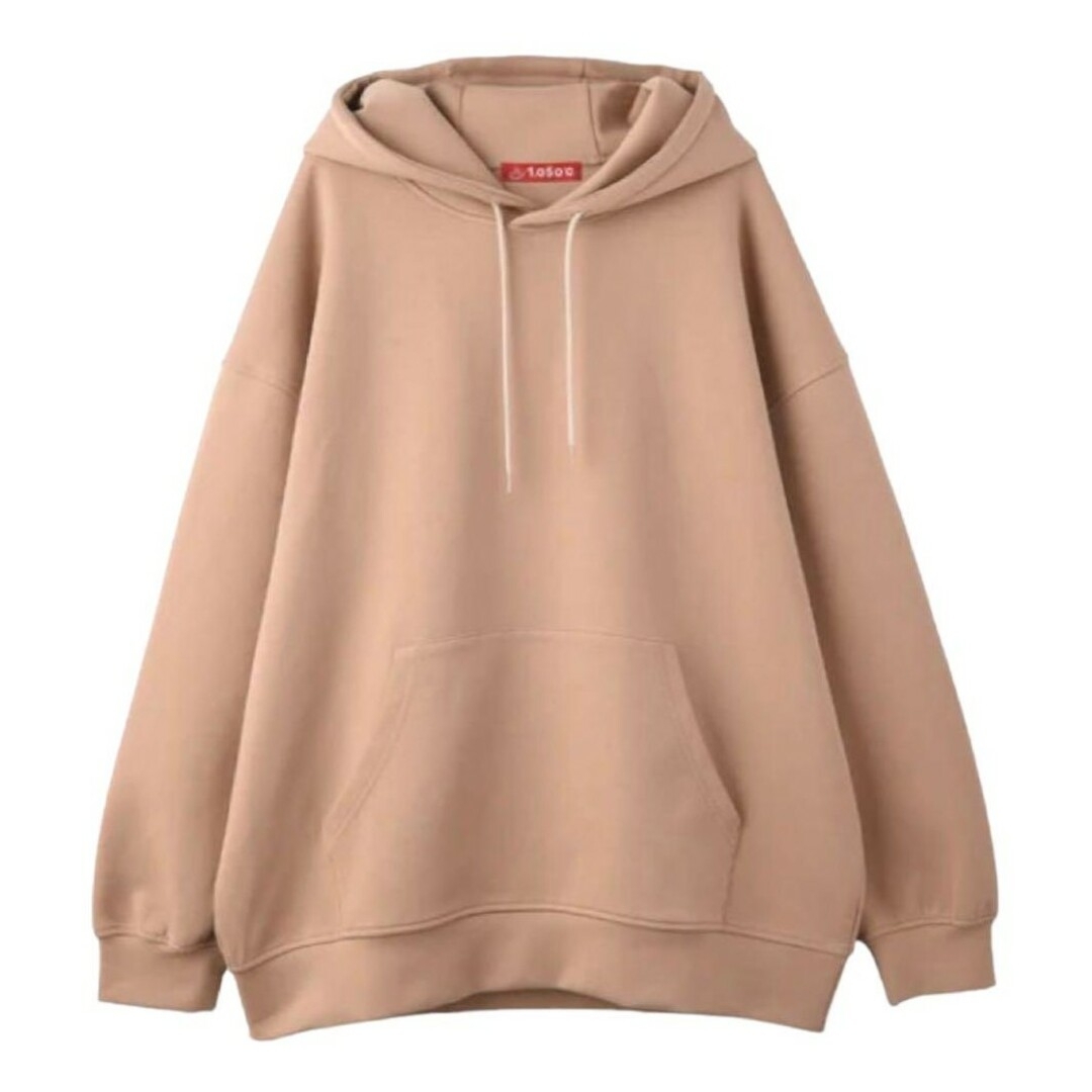 Mサイズ 1.050°C Logo Hoodie パーカー ベージュ Mサイズ 1.050°C Logo Hoodie パーカー ベージュ