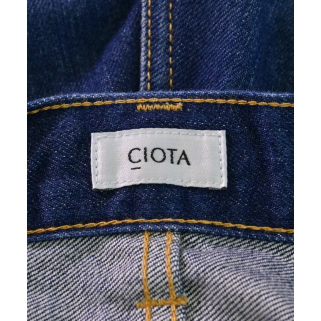 CIOTA シオタ デニムパンツ 30(M位) インディゴ(デニム) 【古着