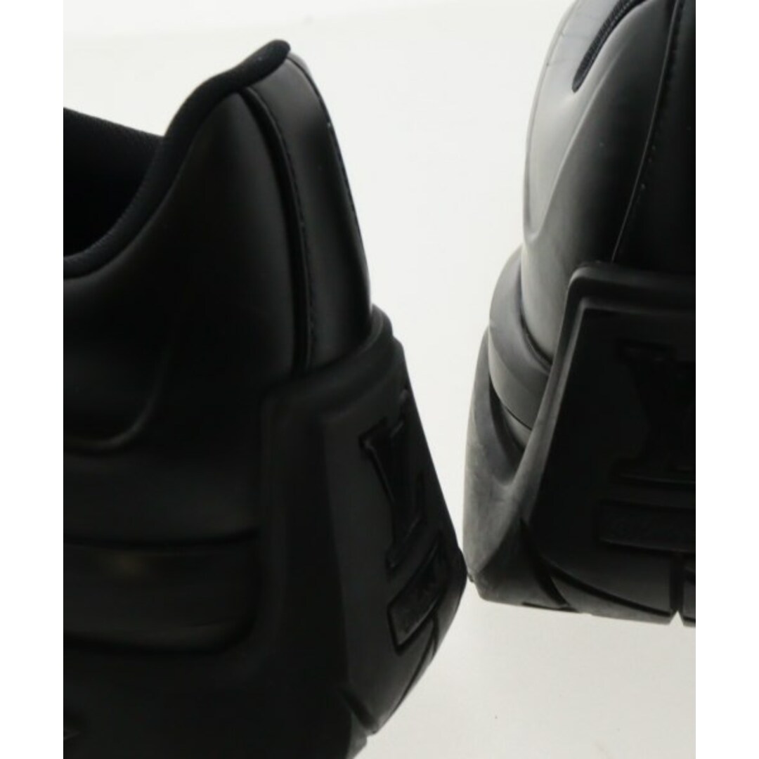 LOUIS VUITTON(ルイヴィトン)のLOUIS VUITTON スニーカー UK10(28.5cm位) 黒 【古着】【中古】 メンズの靴/シューズ(スニーカー)の商品写真