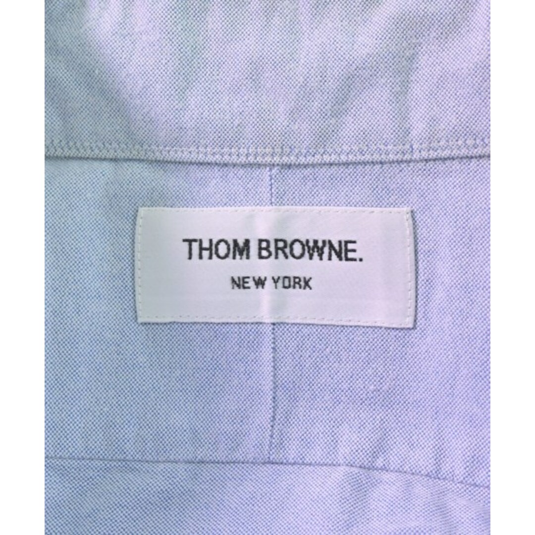 THOM BROWNE カジュアルシャツ 0(XS位) 水色(シャンブレー) 2