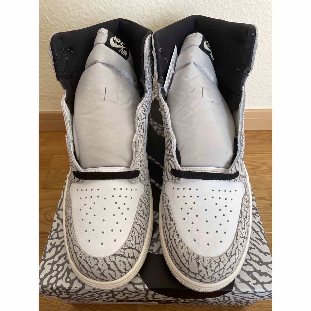 NIKE(ナイキ)のAIR JORDAN 1 RETRO HIGH OG WHITE CEMENT メンズの靴/シューズ(スニーカー)の商品写真