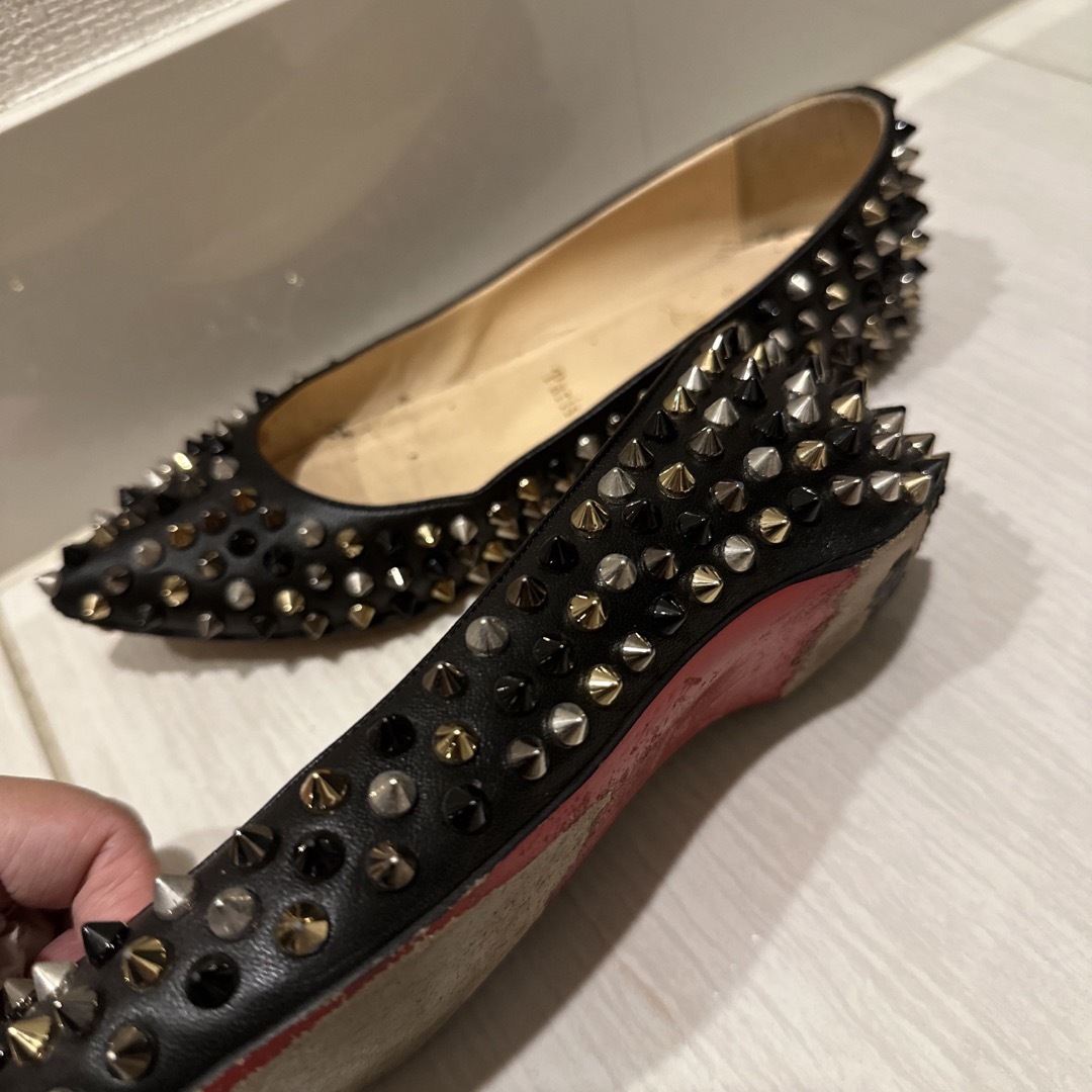 Christian Louboutin - ルブタン スタッズ パンプスの通販 by 断捨離中