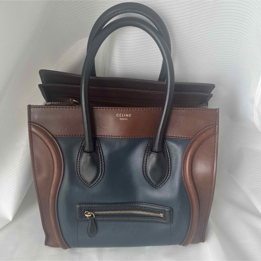 celine(セリーヌ)のセリーヌ　ラゲージ　ミニショッパー　ハンドバッグ レディースのバッグ(ハンドバッグ)の商品写真