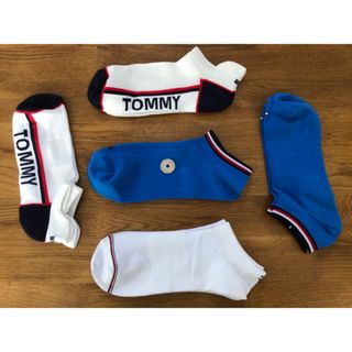 トミーヒルフィガー(TOMMY HILFIGER)の新品トミーヒルフィガーTOMMY HILFIGER メンズソックス5足セット7(ソックス)