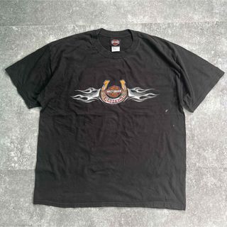 ハーレーダビッドソン(Harley Davidson)のUSA製 Vintage HarleyDavidson  Tシャツ　XLサイズ(Tシャツ/カットソー(半袖/袖なし))