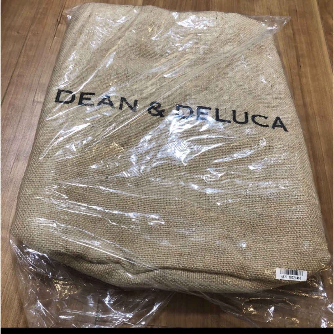 DEAN & DELUCA(ディーンアンドデルーカ)のDEAN & DELUCA　ジュートマーケットトートバッグＬサイズ レディースのバッグ(トートバッグ)の商品写真