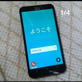 エイスース(ASUS)の【ジャンク品】ZenFone Go ZB551KL(スマートフォン本体)