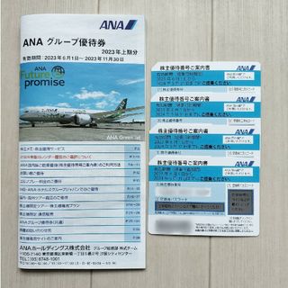 エーエヌエー(ゼンニッポンクウユ)(ANA(全日本空輸))のANA全日空 株主優待券4枚(その他)