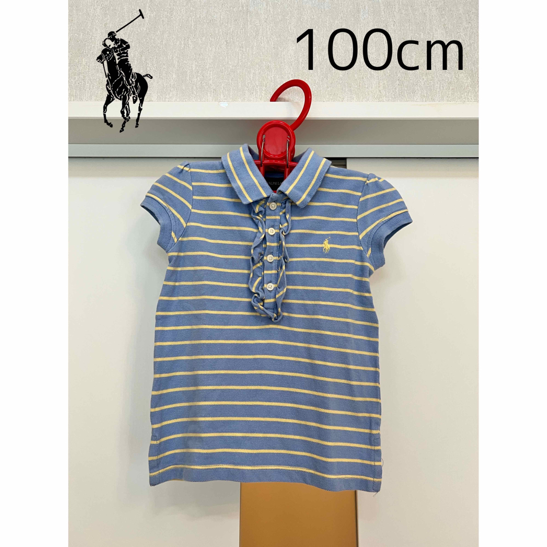 Ralph Lauren(ラルフローレン)のラルフローレン POLO 女の子 3T ポロシャツ キッズ/ベビー/マタニティのキッズ服女の子用(90cm~)(Tシャツ/カットソー)の商品写真