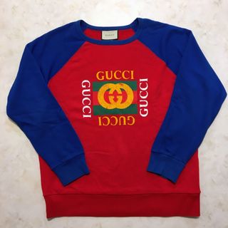 グッチ(Gucci)のGUCCI  グッチ  ヴィンテージロゴ  スエット  トレーナー  XL(スウェット)