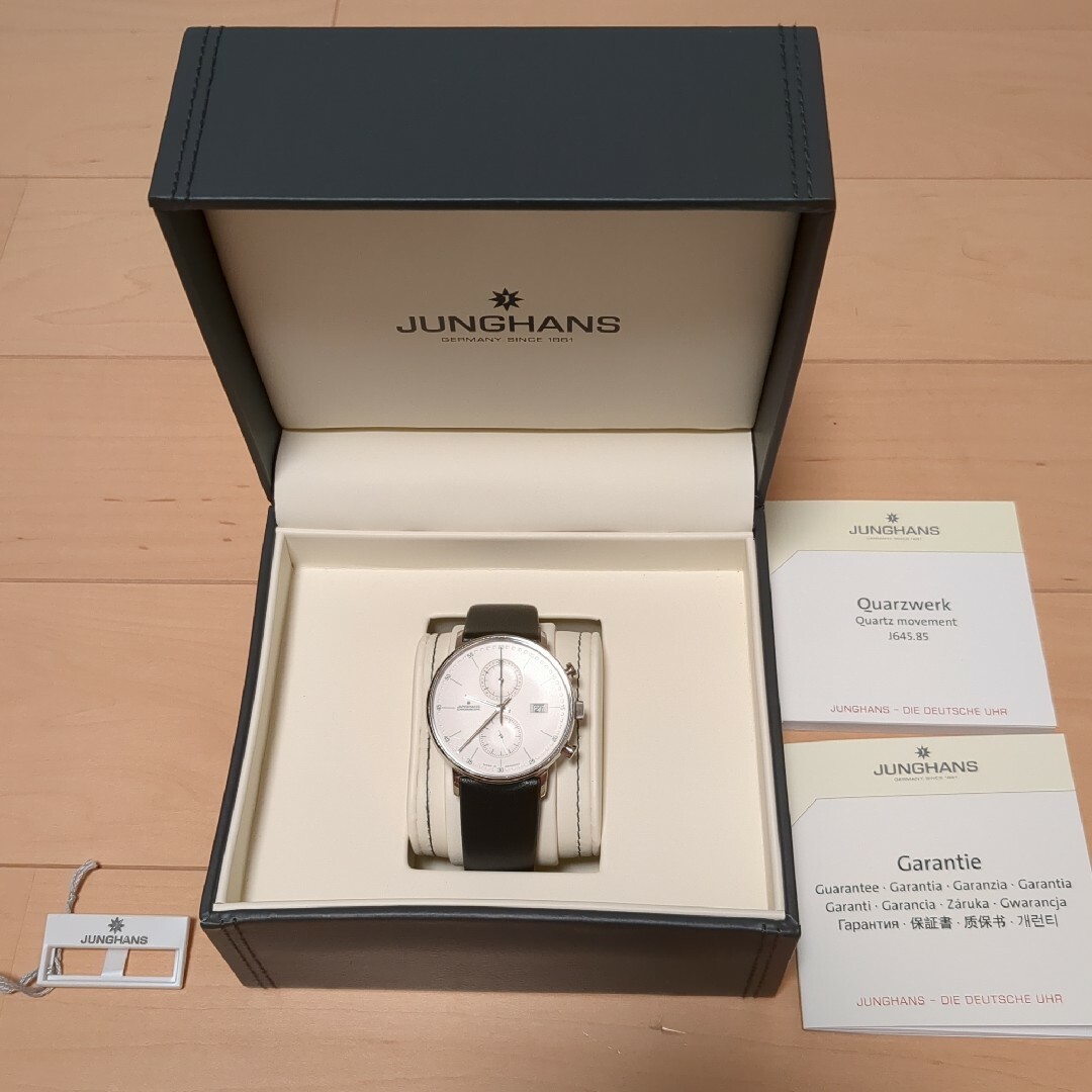 ユンハンスjunghans フォームc クロノグラフ