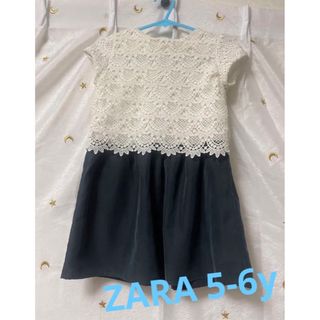 ネクスト(NEXT)の☀︎ZARA KIDS 5-6y レースワンピース(ワンピース)