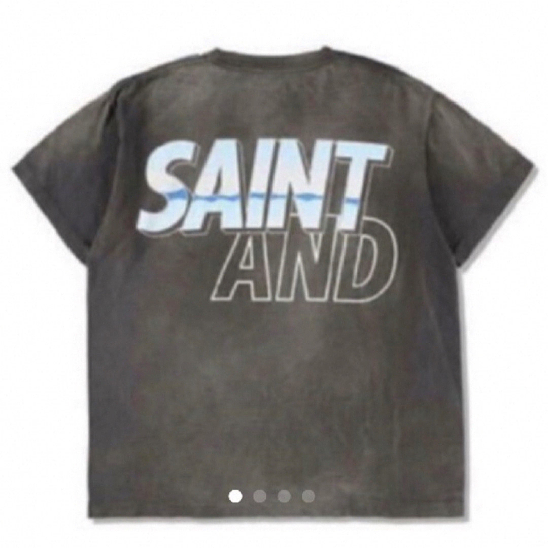 WIND AND SEA(ウィンダンシー)のSAINT MICHAEL ✖️wind and sea コラボT  L メンズのトップス(Tシャツ/カットソー(半袖/袖なし))の商品写真