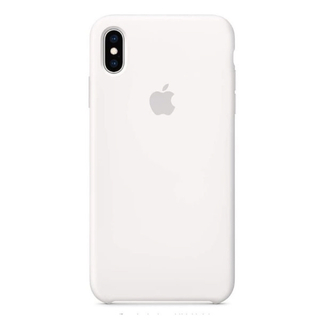 アップル(Apple)のiPhoneXS 純正ケース ホワイト 白(iPhoneケース)
