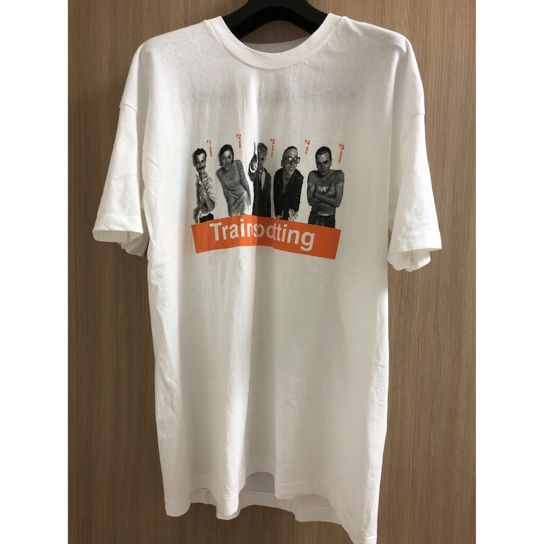 激レア　trainspotting 90s  T トレインスポッティング XL メンズのトップス(Tシャツ/カットソー(半袖/袖なし))の商品写真