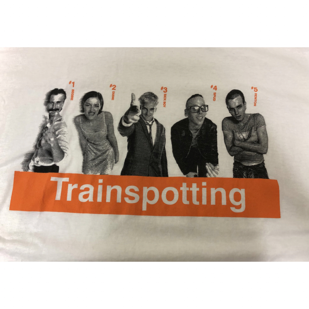 激レア　trainspotting 90s  T トレインスポッティング XL メンズのトップス(Tシャツ/カットソー(半袖/袖なし))の商品写真