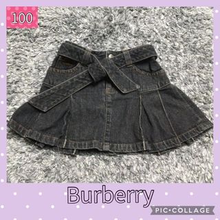 バーバリー(BURBERRY)のバーバリー　Burberry デニムスカート　サイズ100(スカート)