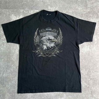 ハーレーダビッドソン(Harley Davidson)のY2K Harley Davidson”EAGLE & LOGO” Tシャツ(Tシャツ/カットソー(半袖/袖なし))