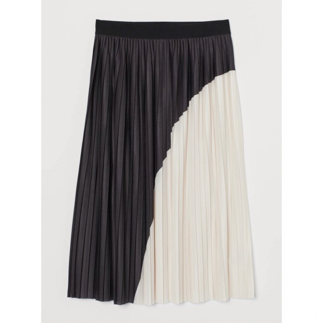 H&M(エイチアンドエム)の【H&M】プリーツスカート XS 新品未使用　 レディースのスカート(ロングスカート)の商品写真