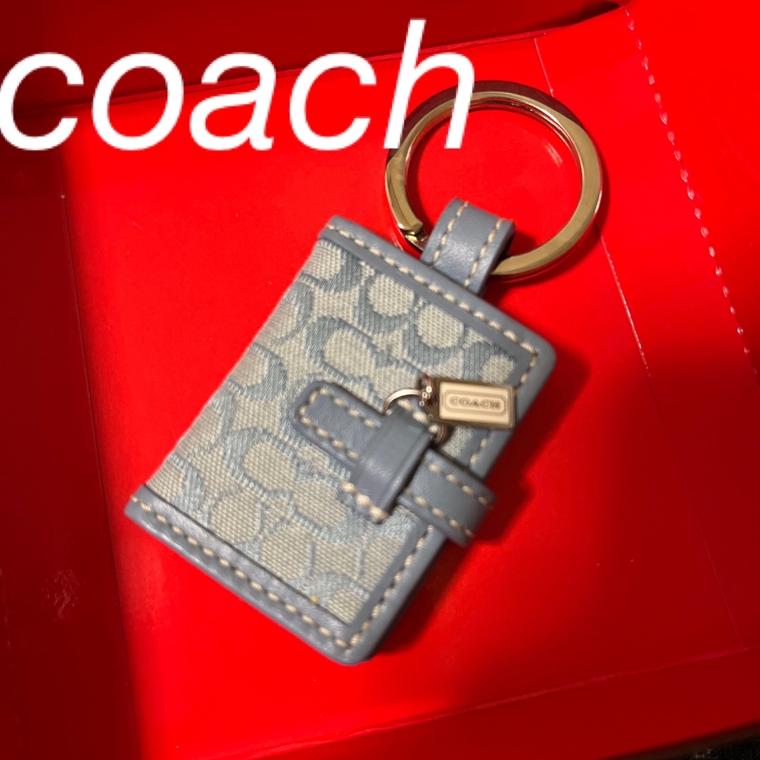 【新品】コーチ COACH キーホルダー チャーム 写真入れ