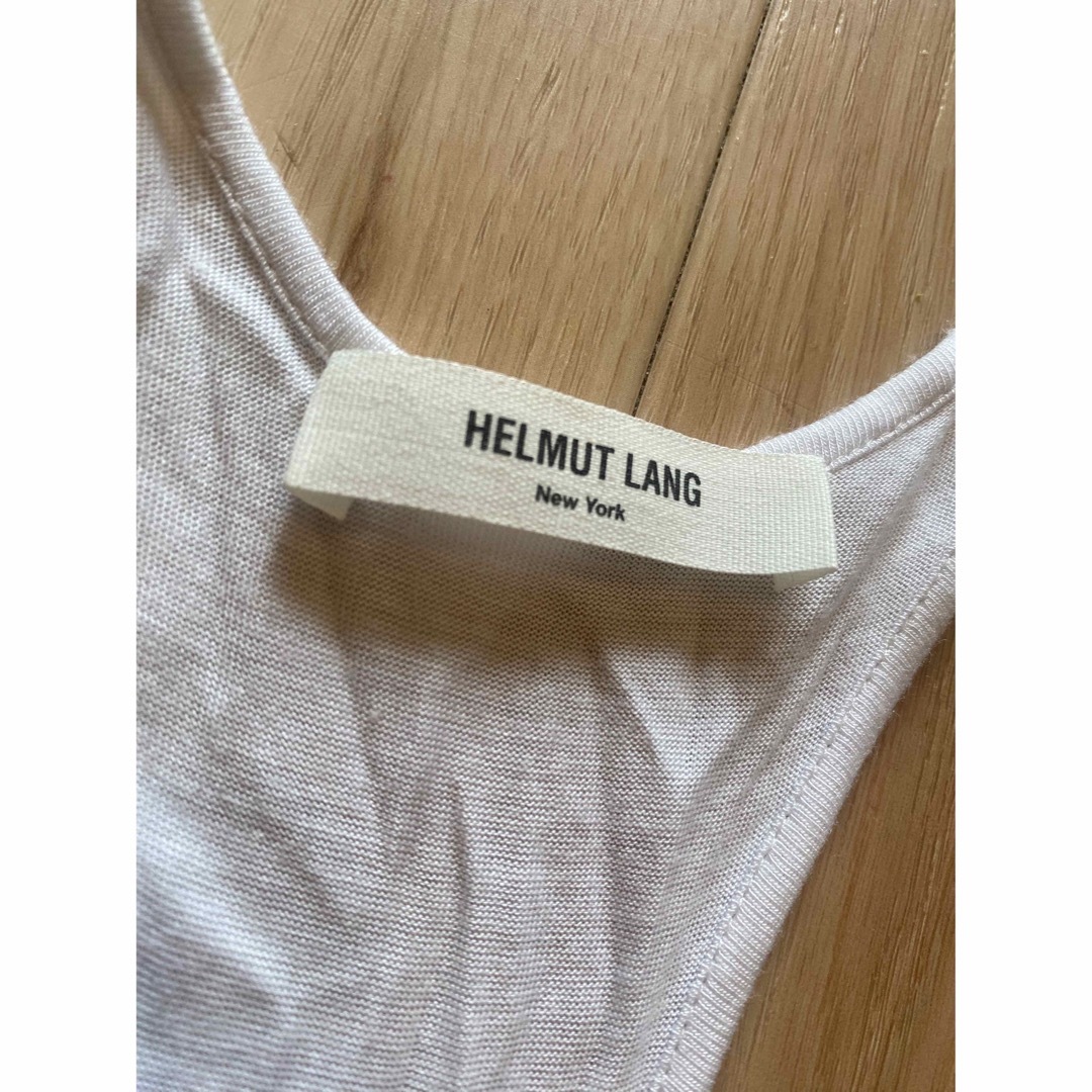 HELMUT LANG(ヘルムートラング)の【HELMUT LANG タンクトップ　アースカラー】 レディースのトップス(タンクトップ)の商品写真