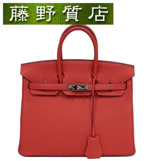 エルメス(Hermes)の（美品）エルメス HERMES バーキン25 BIRKIN トゴ ゼラニウム シルバー金具 T刻印 2015年 8086(ハンドバッグ)