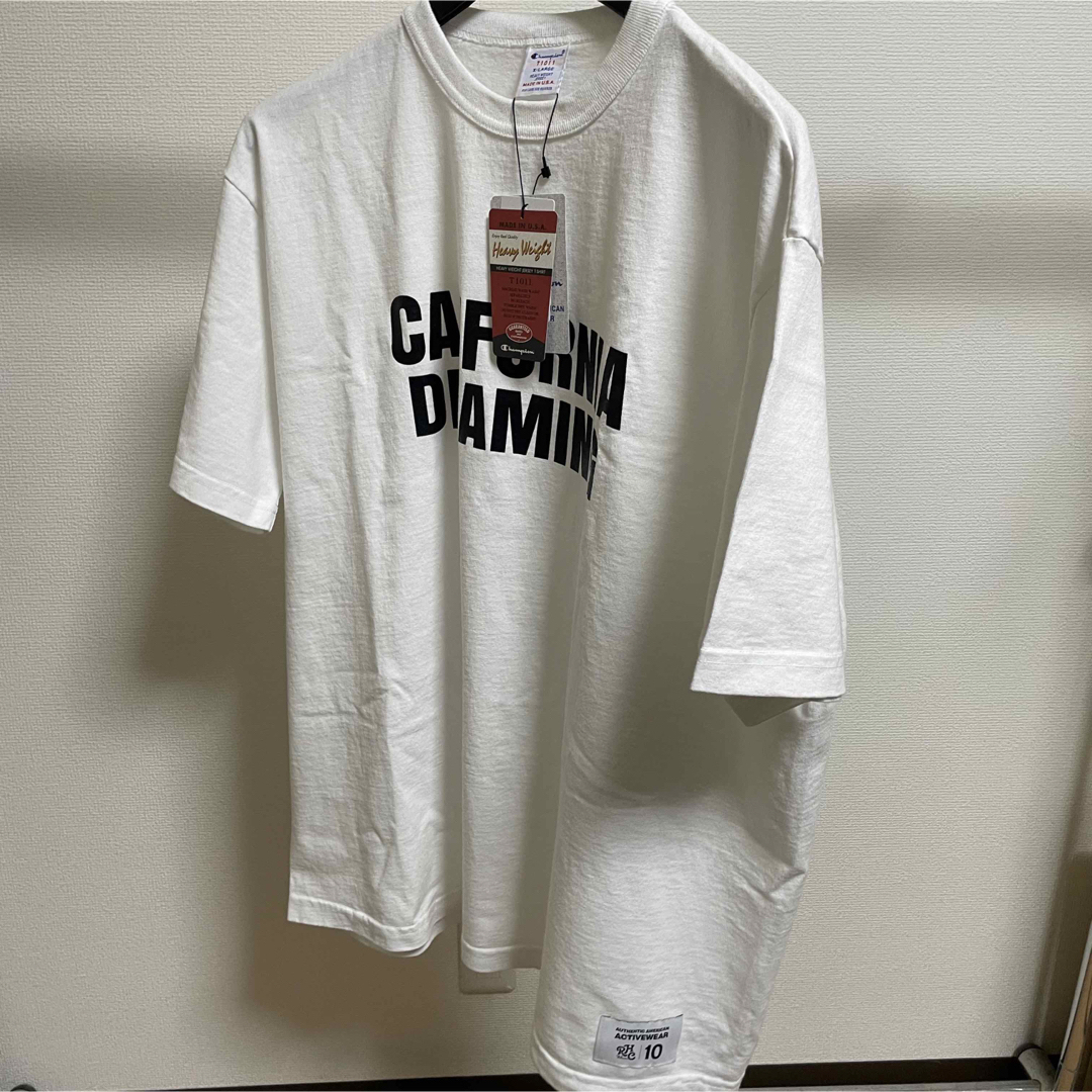 激安オンライン販売 白L RHC RonHerman Champion tee - トップス