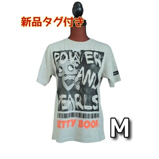 ベティブープ(Betty Boop)の【No.83】新品タグ付き*Betty Boop*プリント半袖Tシャツ*サイズM(Tシャツ/カットソー(半袖/袖なし))