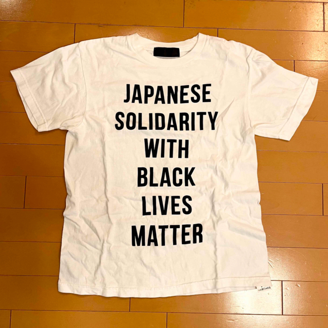 HUMAN MADE(ヒューマンメイド)のHUMAN MADE JAPANESE WITH BLACK LIVES メンズのトップス(Tシャツ/カットソー(半袖/袖なし))の商品写真