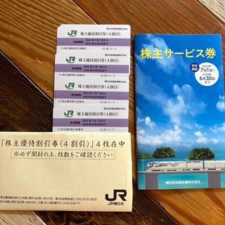 JR東日本　株主優待券　4枚(鉄道乗車券)