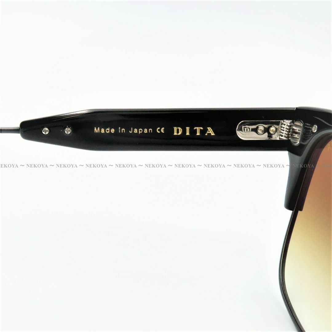 DITA(ディータ)のDITA　TRAVELLER 19014-B-BLK　サングラス　黒　ディータ メンズのファッション小物(サングラス/メガネ)の商品写真