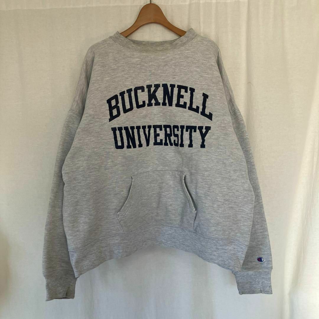 XXL Champion BUCKNELL ダブルフェイス スウェット グレー